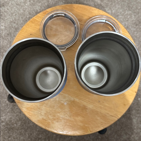 YETI Dual Tumbler Set in Blue and Dark Grey - Picture 2 of 3